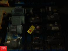 Assorted Motors, up to 5 HP - Rigging Fee: $75