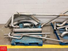 Assorted S/S Piping, up to 3" Diameter - Rigging Fee: $250