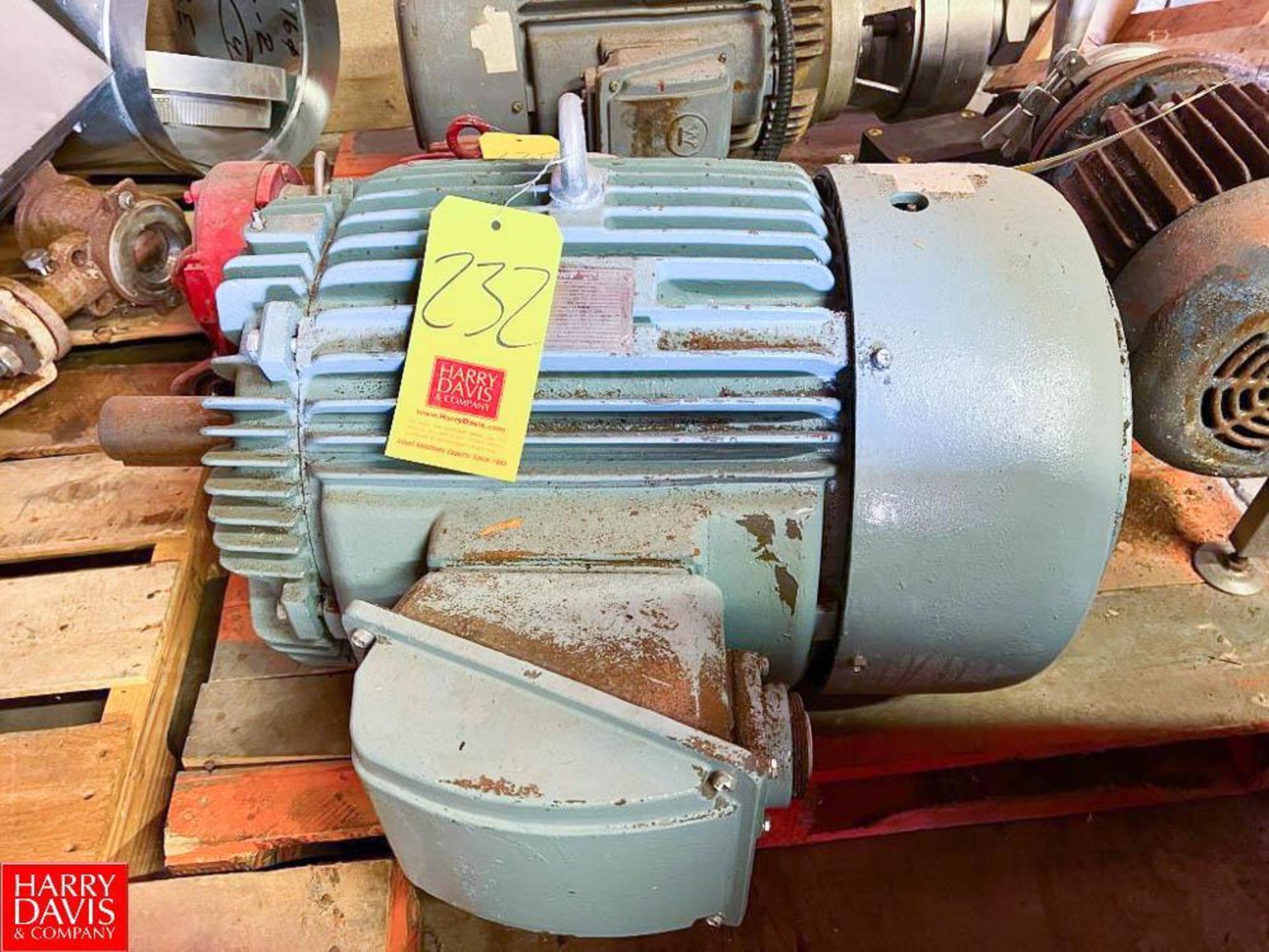 Nema 40 HP 1,800 RPM Motor - Rigging Fee: $75