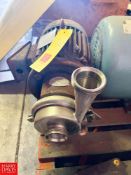 5 HP Centrifugal Pump with 3,455 RPM Motor and 2.5" x 2.5" S/S Head - Rigging Fee: $50