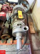 20 HP Centrifugal Pump with 3,540 RPM Motor and 3" x 3" S/S Head - Rigging Fee: $75