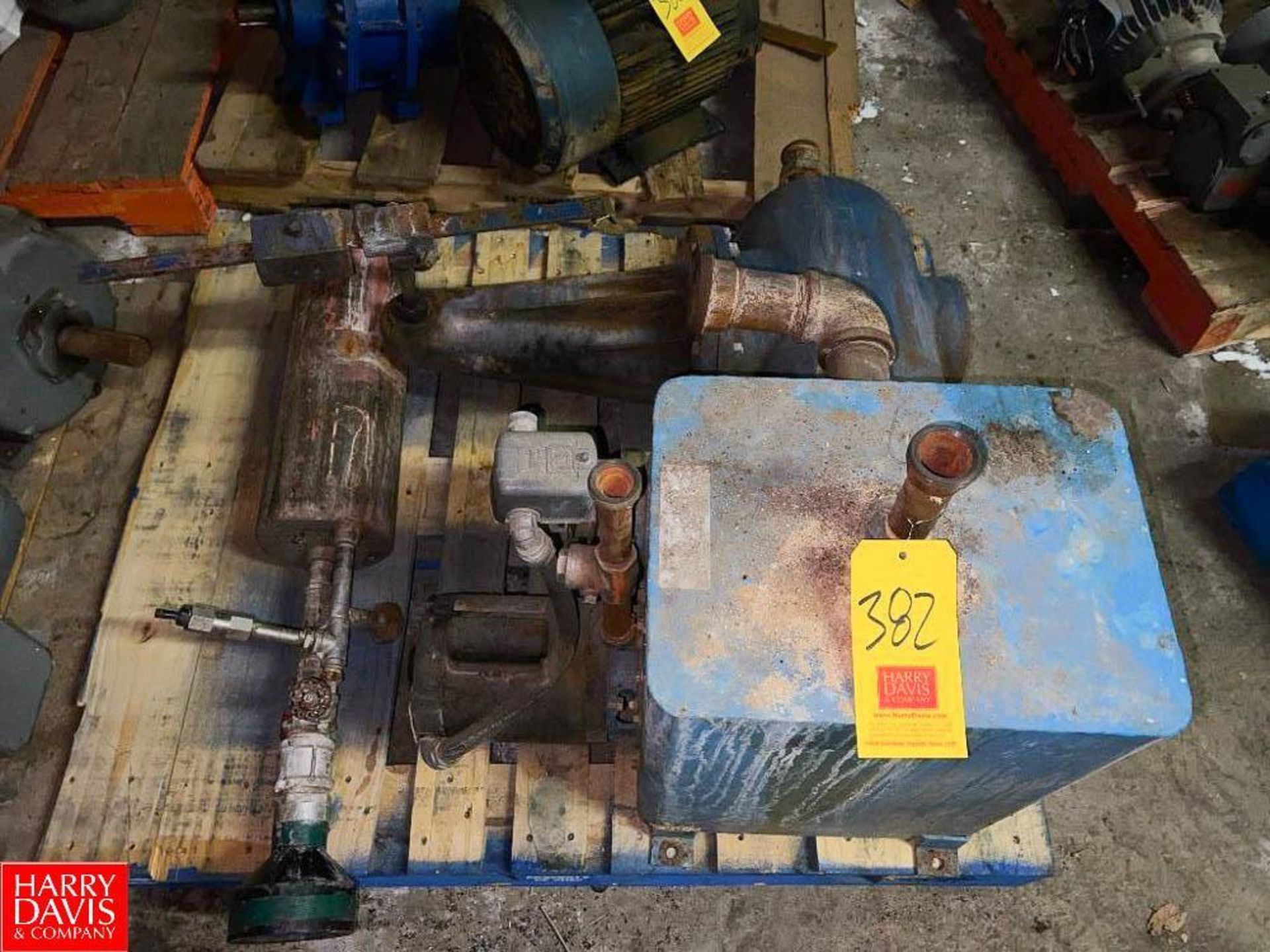 Hydraulic Tank with Motor and Pump - Rigging Fee: $75