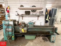 A.R. Williams Metal Lathe - Rigging Fee: $500