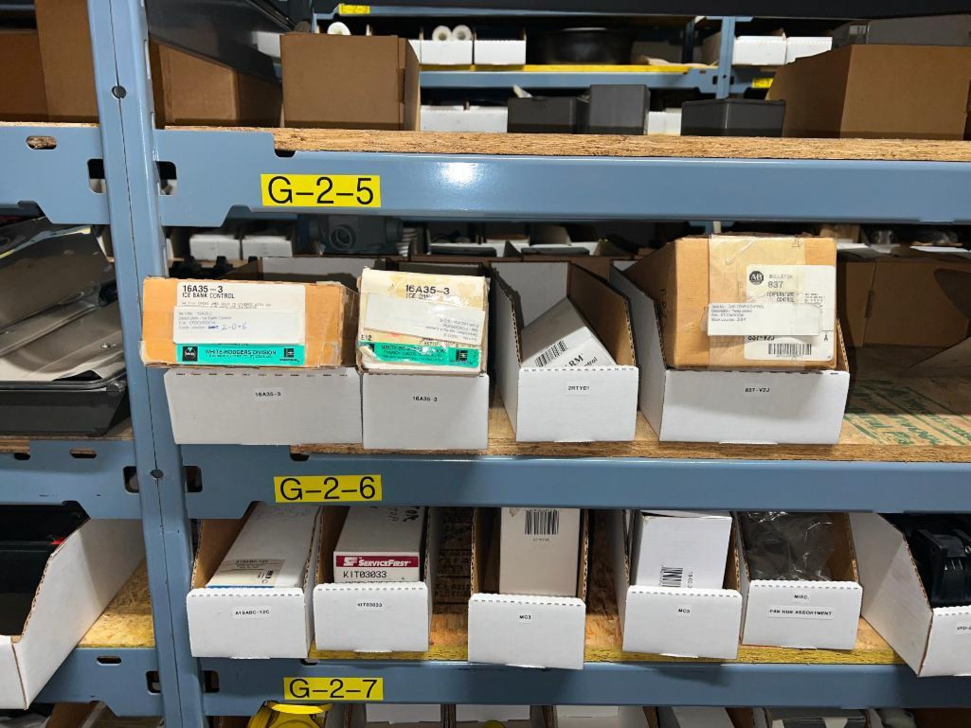 Assorted Springs, Allen-Bradley Switches, Circuits, Assorted Electrical Parts and Hardware - Image 14 of 29
