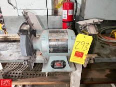 Delta 8" Bench Grinder, Model: 23-881 - Rigging Fee: $75