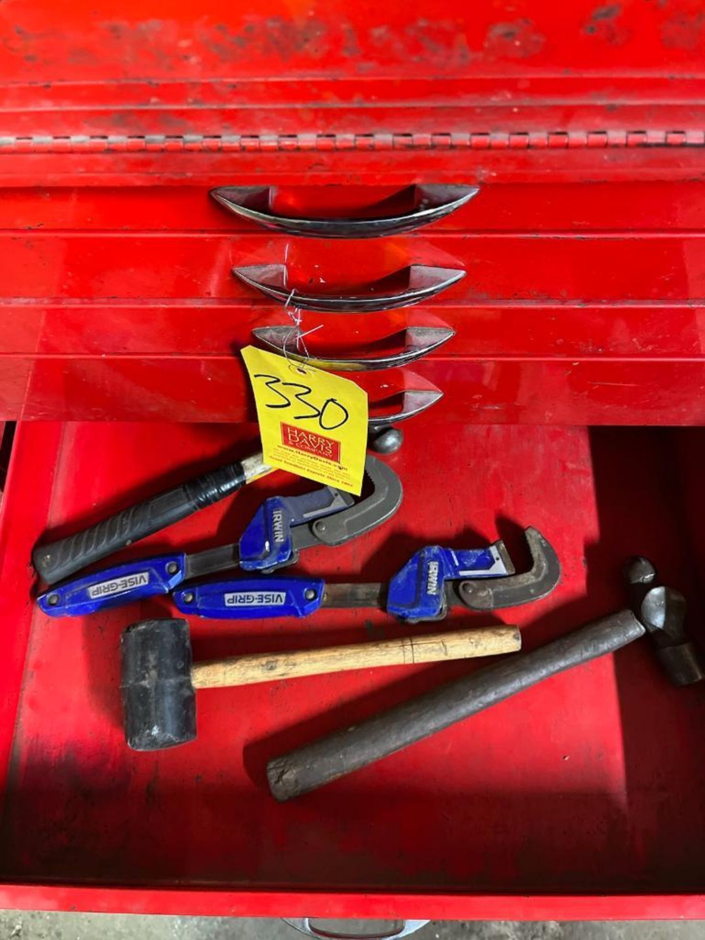 A-T Tools Mobile Tool Chest, Including: Ratchet Sets, Wrenches, Drill Bits, Files and Rasps - Image 11 of 11