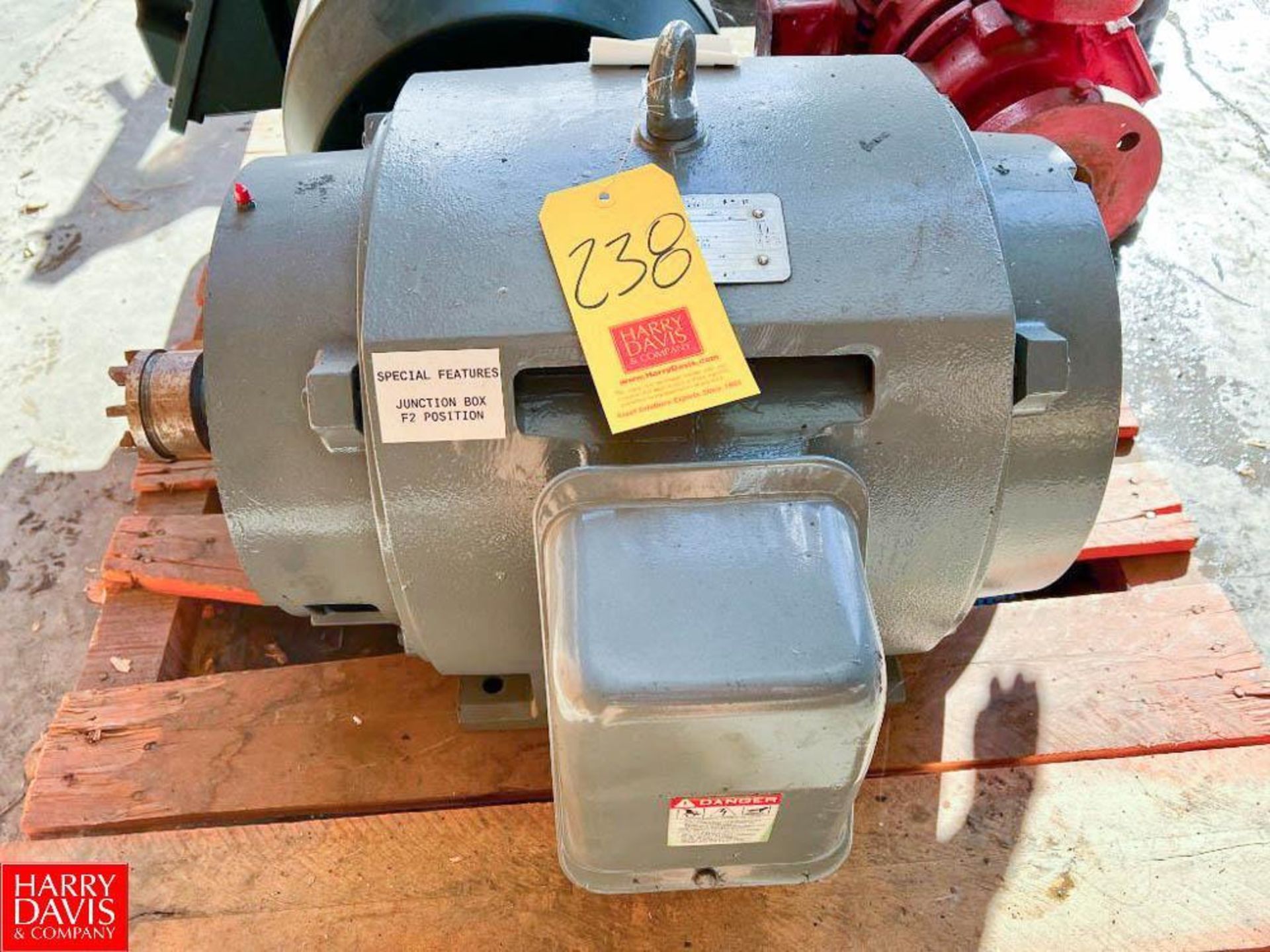 Toshiba 50 HP 1,780 RPM Motor - Rigging Fee: $75