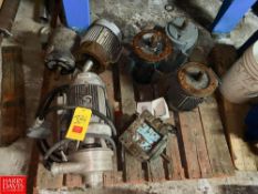 Centrifugal Pump with (6) Assorted Motors, up to 5 HP - Rigging Fee: $75