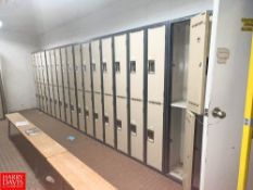 (6) Sections Lockers - Rigging Fee: $450