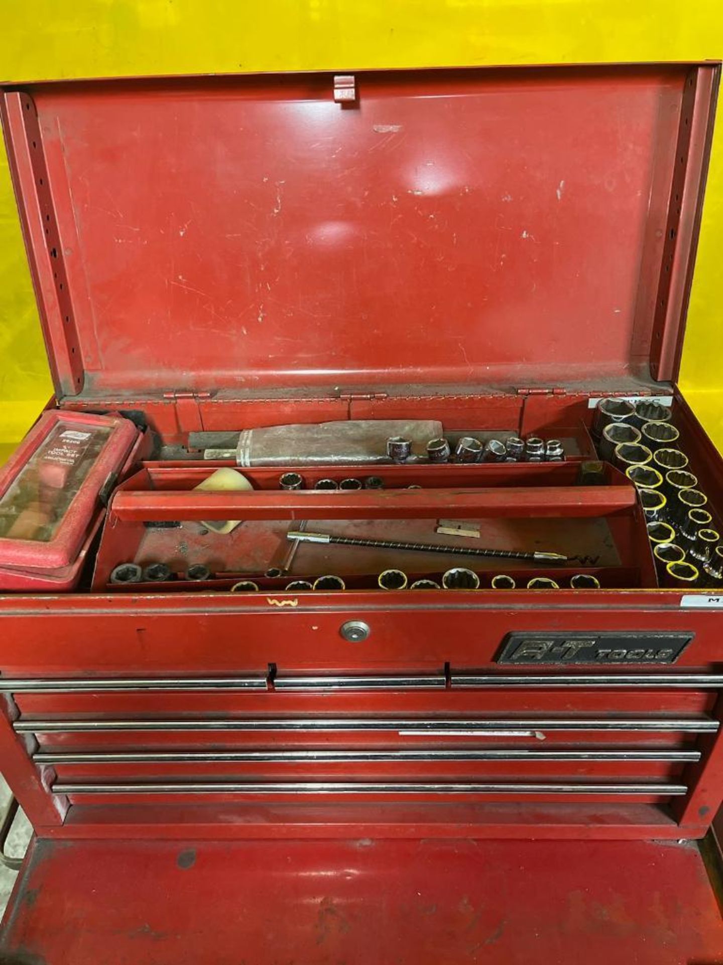 A-T Tools Mobile Tool Chest, Including: Ratchet Sets, Wrenches, Drill Bits, Files and Rasps - Image 2 of 11