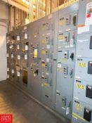 Allen-Bradley Centerline 2100 Motor Control Center, S/N: 2100-ACTO8A1 B1XXX with 800 Amp Horizontal