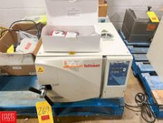 2016 Tuttnauer Autoclave-Steam Sterilizer, Model: 2540E-B/L, S/N: 16082294 - Rigging Fee: $75