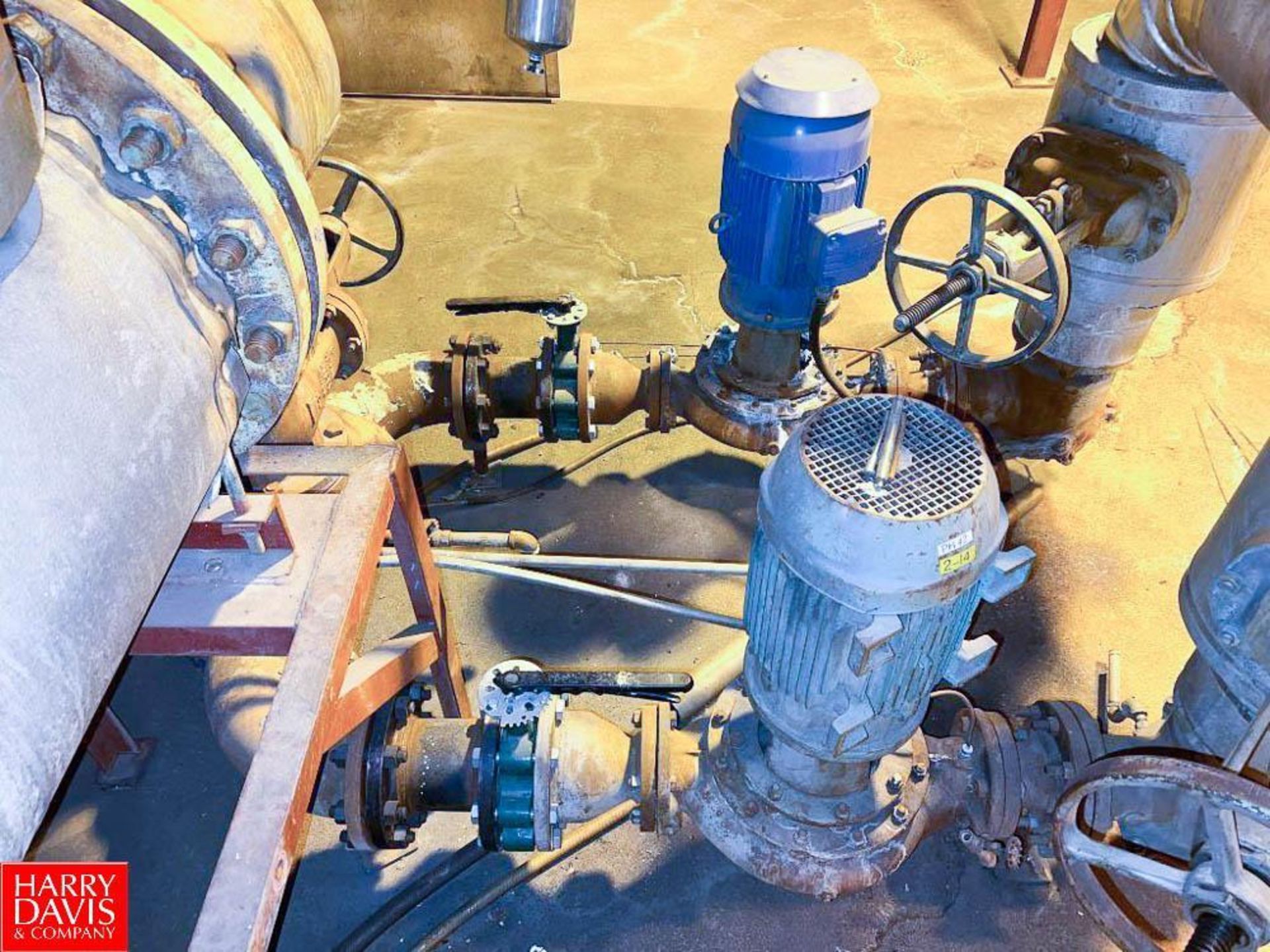 Water Cooling System with (2) Pumps, Hydraulic System, Valves and Associated Duct - Rigging Fee: $30 - Image 3 of 5