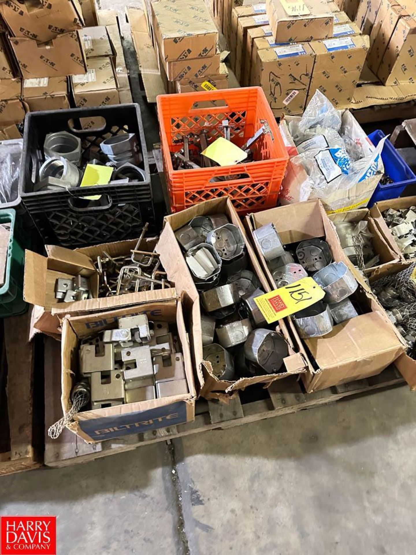 Assorted Electrical Boxes and Hardware