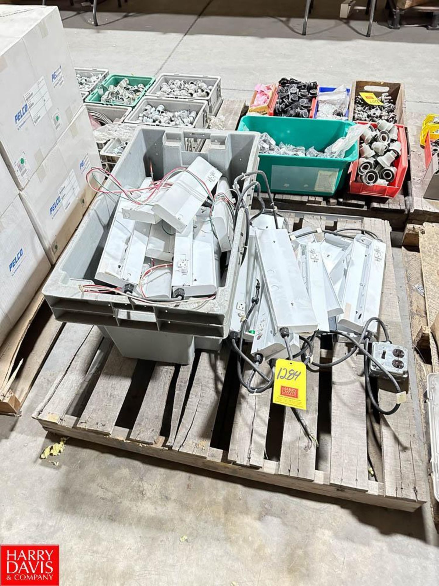 Assorted Fluorescent Fixtures, Pallet