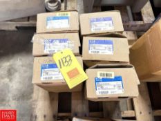 (6) Eaton Crouse Hinds 1.5" Cover Plates, Cartons (150 Pieces)