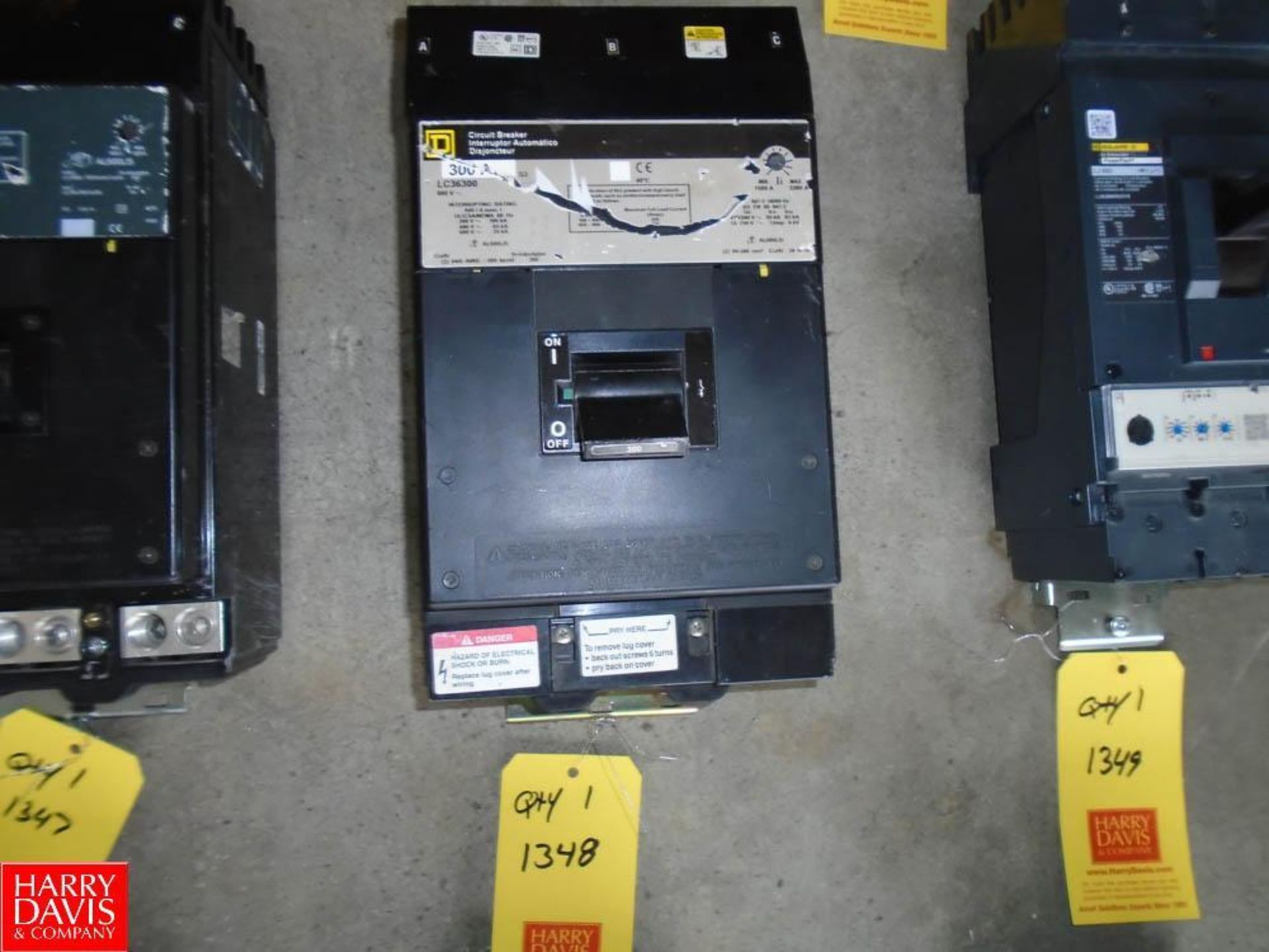 LC36300 3PH, 300 Amp, 600 V, 65 kA at 480 V (Location: Decatur, IL)