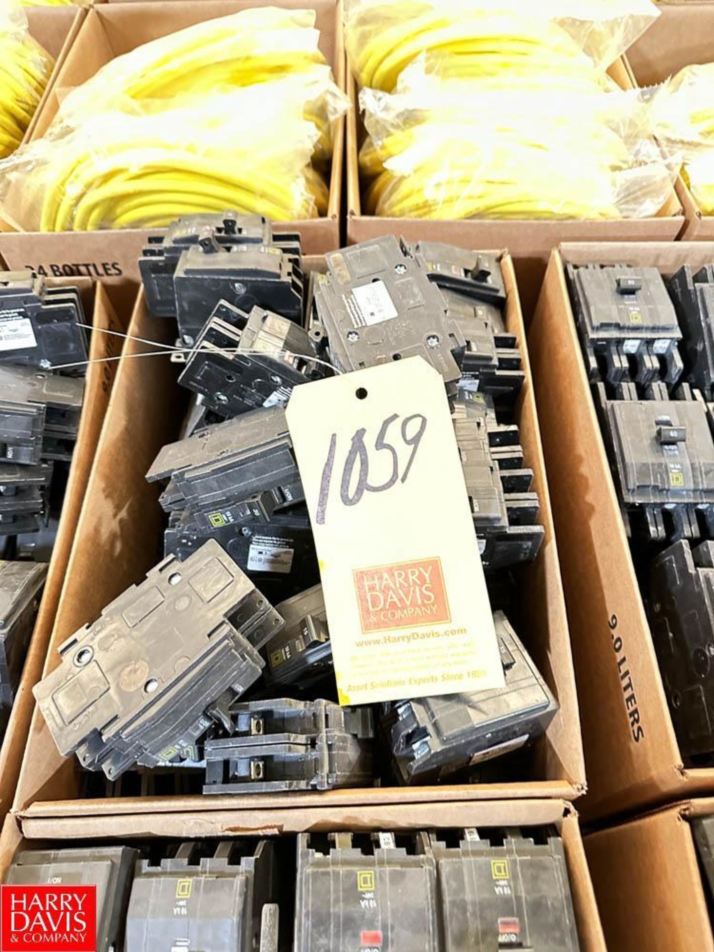 (30) Assorted Square D Circuit Breakers