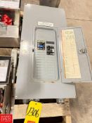 Square D Load center 120/208 Volts, 3-Phase 100 AMP with Breakers
