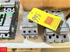 Square D 40 AMP and 225 AMP Breakers