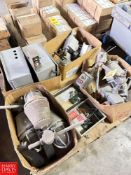 Assorted Light Fixtures and Components