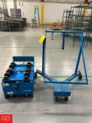 Morse Mobile 800 LB Capacity Drum Cart and 500 LB Capacity Drum Roller, Model: 201/20-A - Rigging Fe