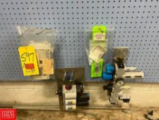 Assorted Pneumatic Pistons and Belts - Rigging Fee: $50