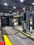 Wulftec Pallet Wrapper, Model: WCA-200, S/N: 40238-1-0507 with Allen-Bradley PanelView Plus 600 Touc