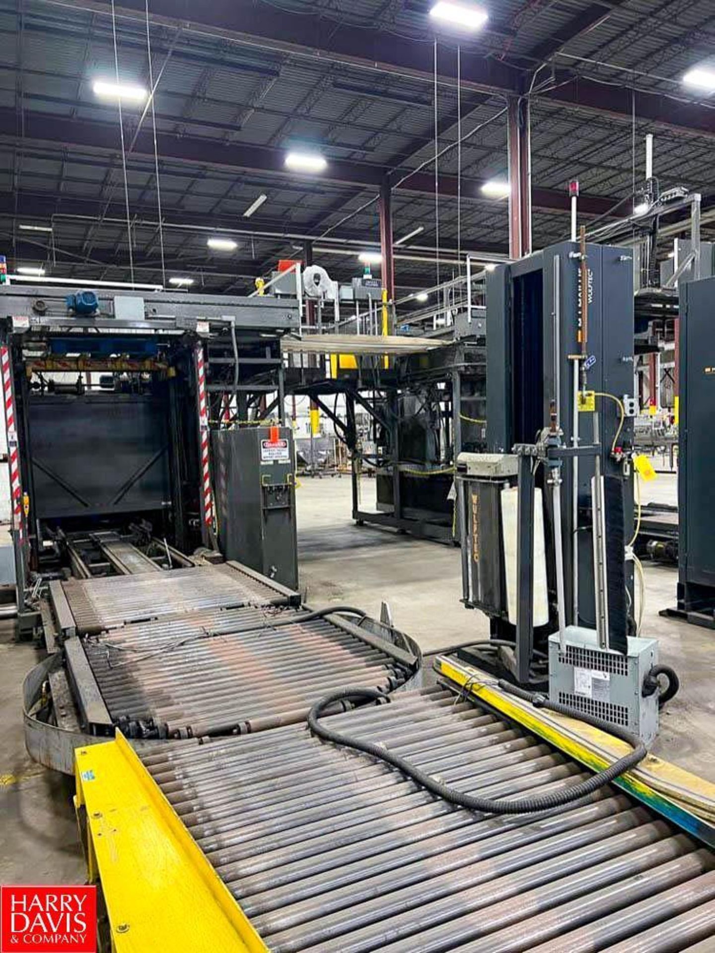 Wulftec Pallet Wrapper, Model: WCA-200, S/N: 40238-1-0507 with Allen-Bradley PanelView Plus 600 Touc