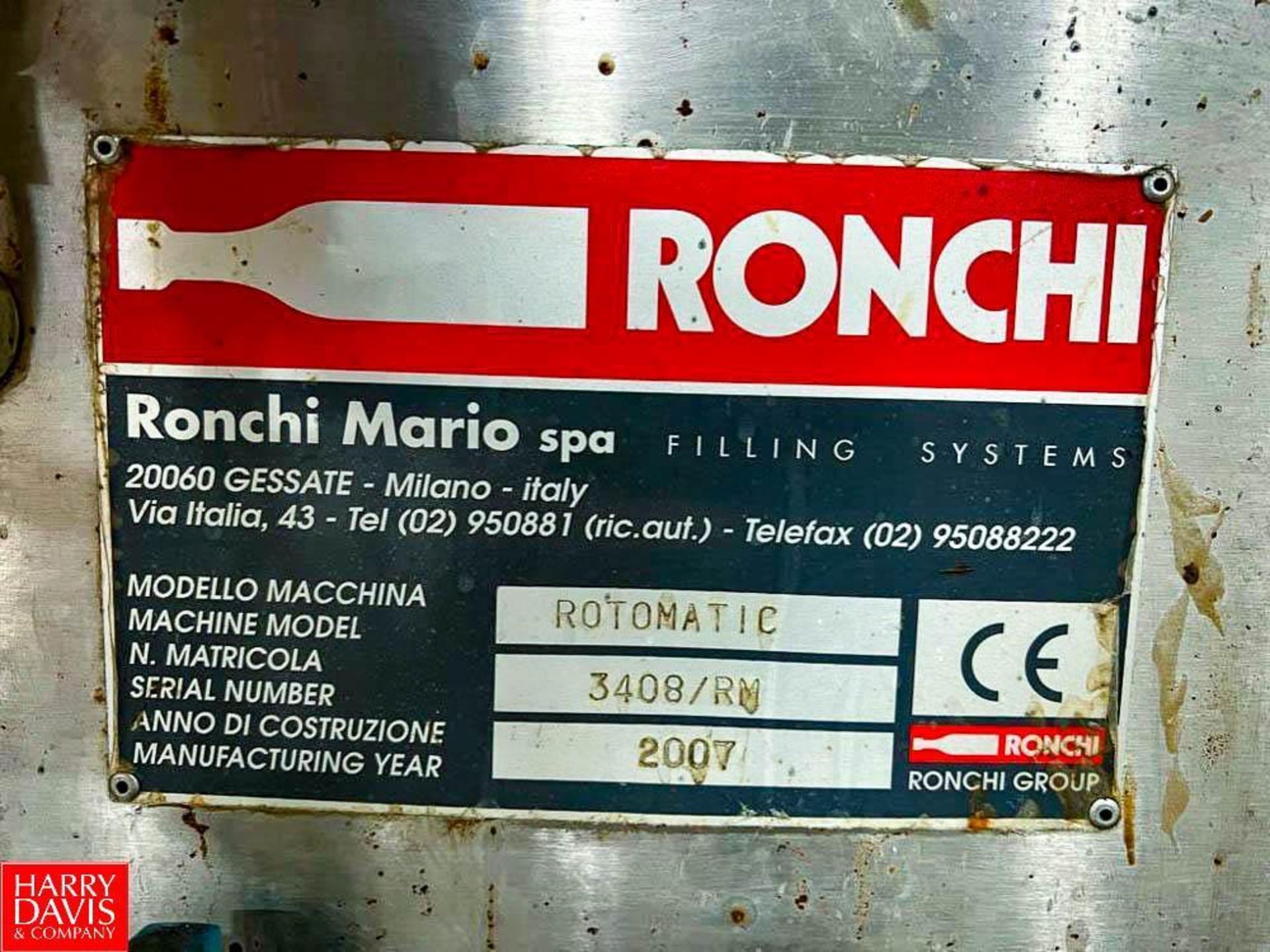 BULK BID (Lots 76-94): Ronchi 24-Valve Filler, Pago Labeler, Hamrick Case Packer, Conveyors, Bottle - Image 13 of 41