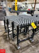 U-Line Mobile Accordion Roller Conveyor, Dimensions = 18" - Rigging Fee: $50