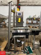 All-Fill S/S Check Weigher, Model: CW-10, S/N: 195218 with Touch Screen HMI - Rigging Fee: $250