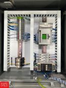 Allen-Bradley MicroLogix 1100 PLC with (1) I/O Card, Power Supply, Switches and Enclosure - Rigging