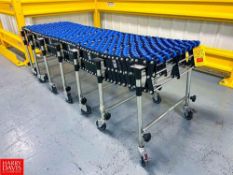 Global Industrial Accordion Roller Conveyor - Rigging Fee: $50
