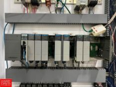 Allen-Bradley SLC 5/05 CPU with (7) I/O Cards, Powerflex 40 and (2) 4 Variable-Frequency Drives, Pow