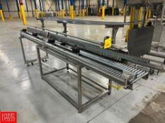 Product and Roller Conveyor Sections with Drive and Controls, Dimensions = 10' x 3.5" and 10' x 10"