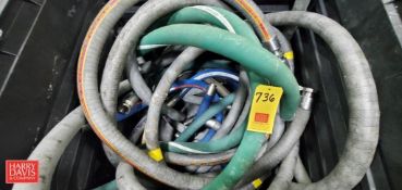 Discharge/Transfer Hoses, Assorted Sizes - Rigging Fee: $150