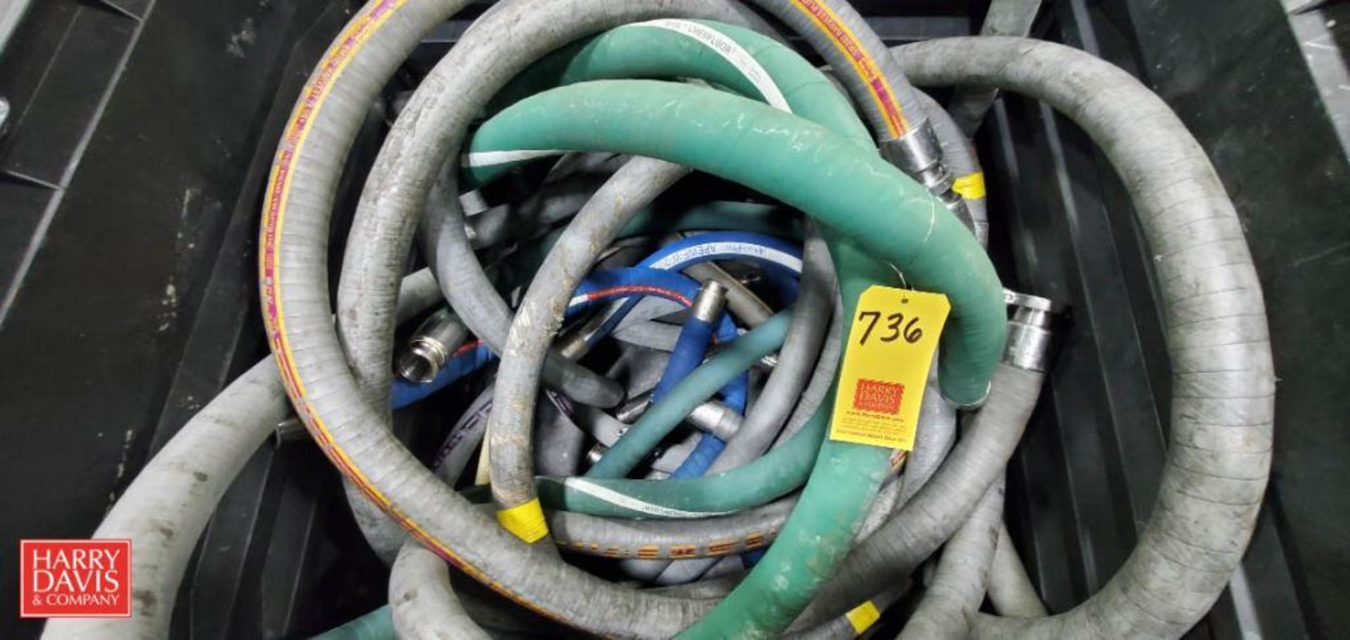 Discharge/Transfer Hoses, Assorted Sizes - Rigging Fee: $150