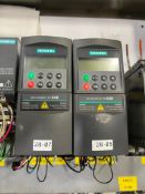 (2) Siemens Micromaster 440 Variable-Frequency Drives, Power Supply, Contactors, Transformer and S/S