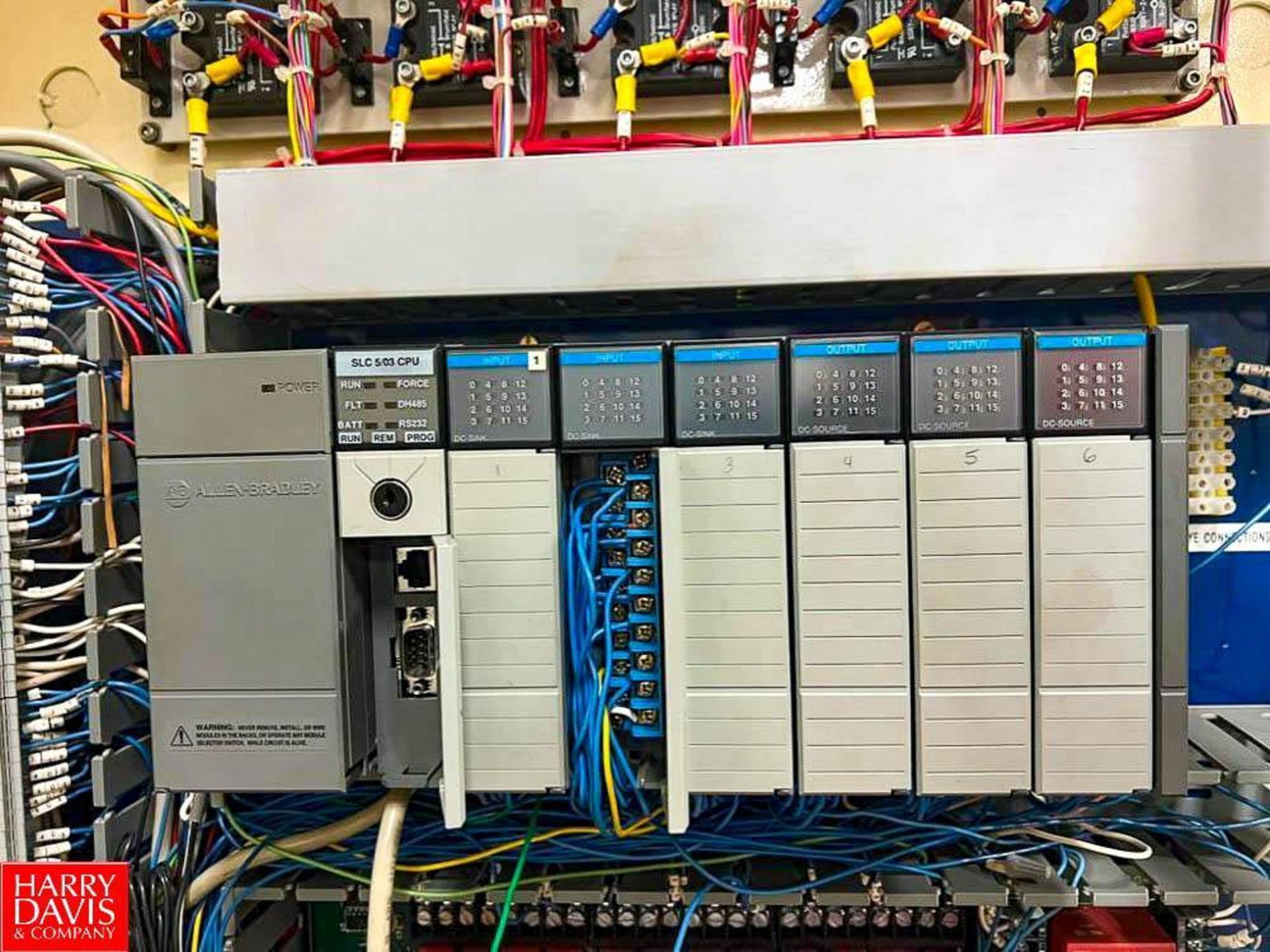 Rexham Machinery Group Bartelt, Model: Packager with Allen-Bradley SLC 5/03 CPU with (6) I/O Cards, - Image 2 of 4