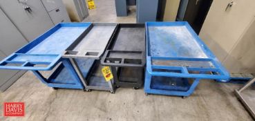 Uline Assorted Utility Carts - Rigging Fee: $100