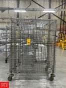 Mobile S/S Cage, Dimensions = 4' Length x 2' Width x 5' Height - Rigging Fee: $100