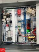 Allen-Bradley MicroLogix 1100 PLC with (3) I/O Card and Safety Relays, Emerson AC Power Filter, Inte