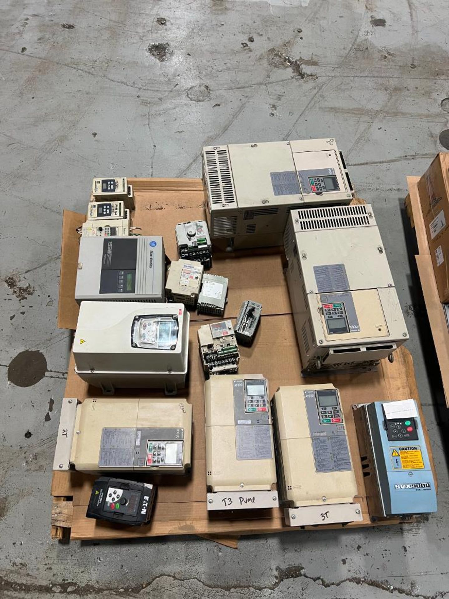 Assorted Variable-Frequency Drives, Including: Siemens, Allen-Bradley and others - Rigging Fee: $100