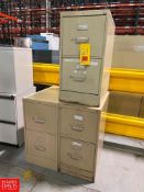 (27) Assorted Filing and other Cabinets - Rigging Fee: $350