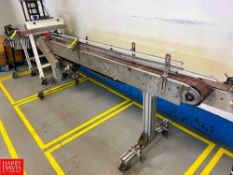 Garvey S/S Framed Conveyor with Drive and Controls, Dimensions = 8' x 4.5" - Rigging Fee: $300