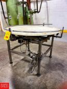 S/S Framed Rotary Table with Drive and Controls, Dimensions = 60" Diameter - Rigging Fee: $150