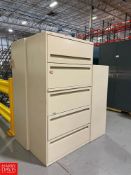 (25) Assorted Filing and other Cabinets - Rigging Fee: $350