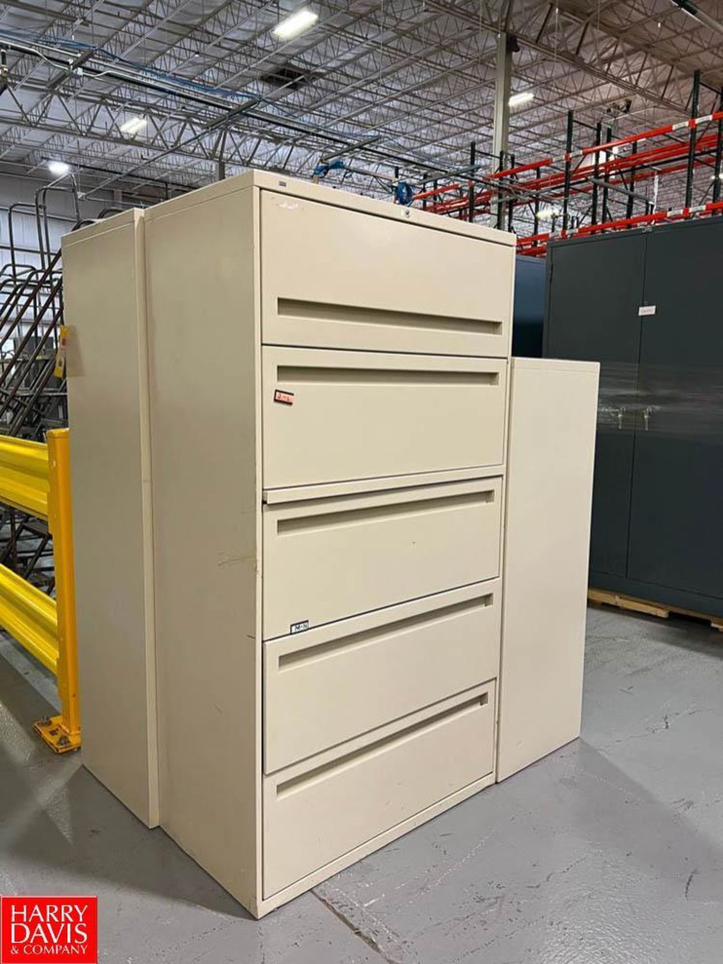 (25) Assorted Filing and other Cabinets - Rigging Fee: $350