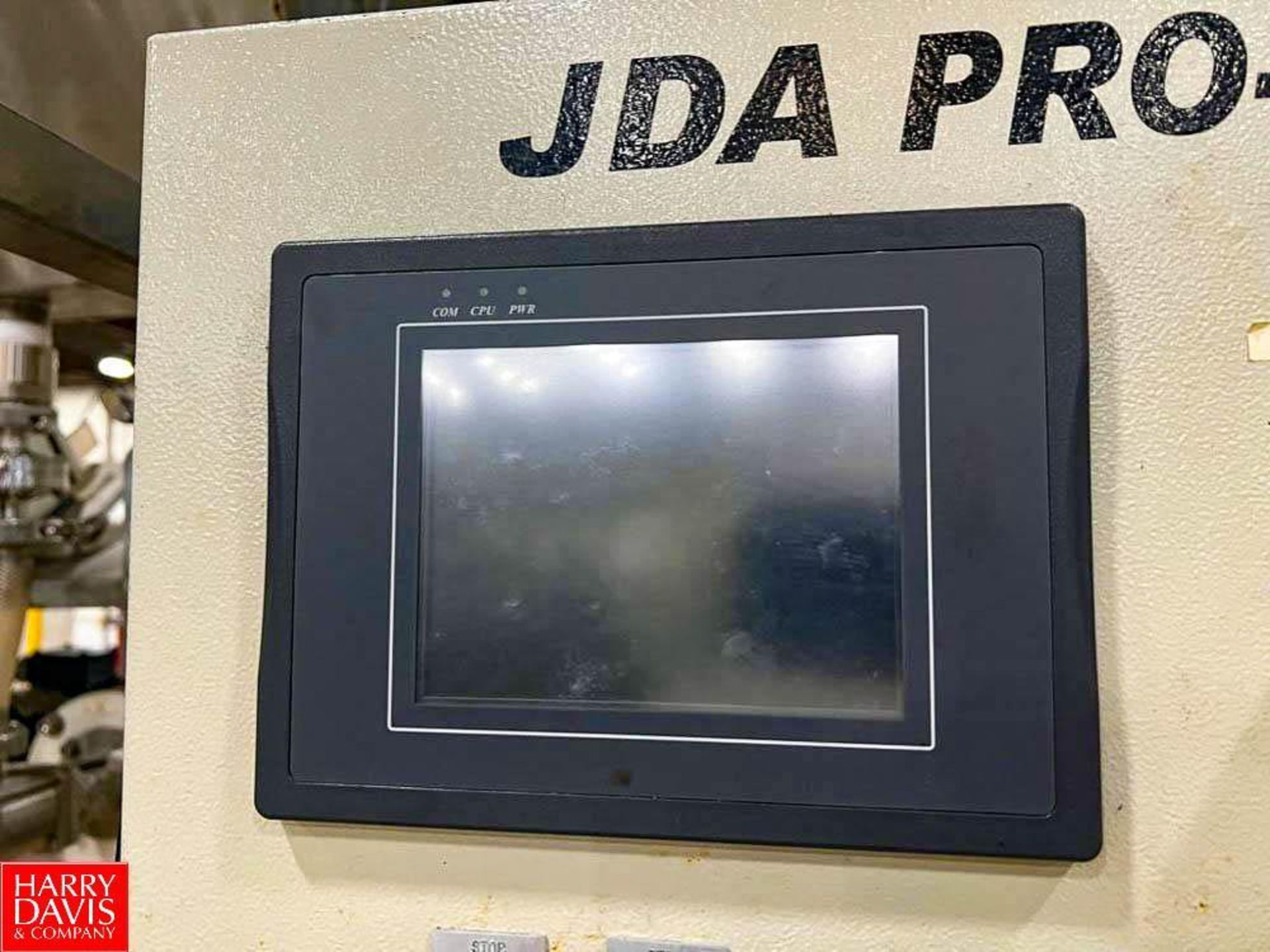 JDA Pro-Fill S/S 8-Valve Filler with Touch Screen HMI, Mitsubishi Melsec PLC with (2) FX2N-IHC High- - Image 3 of 5